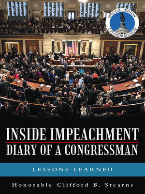 cover image of Inside Impeachment—Diary of a Congressman